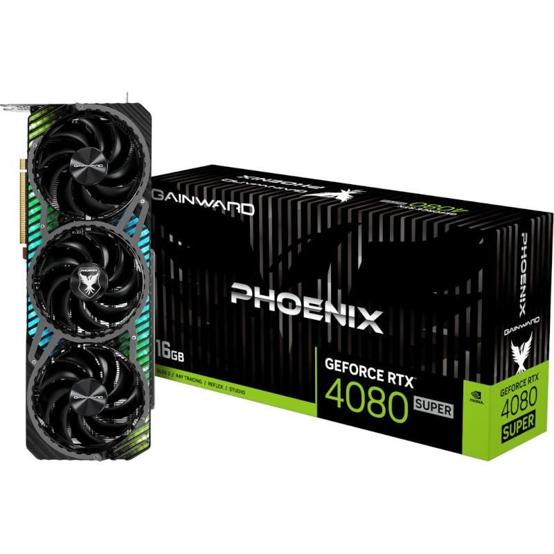 Placa video gainward geforce rtx 4080 super phoenix 16gb gddr6x 256 bit pcie 4.0 3x