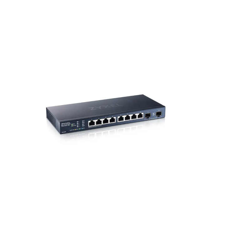 Zyxel xmg1915-10e 8port gbe 2 spf+ hybr 8-port multi-gig 2.5g cloud/smart managed switch with 2