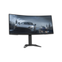 Monitor gaming 34 lenovo g34w-30 led panel type va uhd 3440x1440 165hz (dp) / 170hz