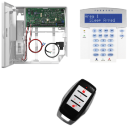 Centrala radio magellan 32-zone wireless cu transceiver (5 zone fizice pe placa) extensibila la 32