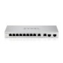 Switch zyxel xgs1210 desktop gigabit smart 10x rj-45 2x sfp+