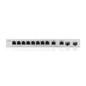 Xgs1010-12-zz0101f - ethernet switch rj45 ports 10 fibre ports 2sfp+ 10gbps unmanaged zyxel