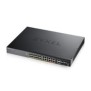 Zyxel xgs2220-30hp l3 access switch 400w poe 16xpoe+/10xpoe++ 24x1g rj45 2x10mg rj45 4x10g sfp+ uplink