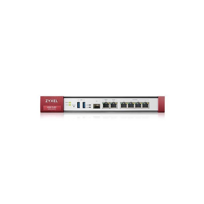 Zyxel usgflex200h firewall router v2 usg flex200 h series user-definable ports with 2 * 2.5g