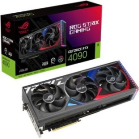 Placa video asus rog strix geforce rtx 4090 24gb gddr6x 384bit 2x hdmi 2.1a 3x