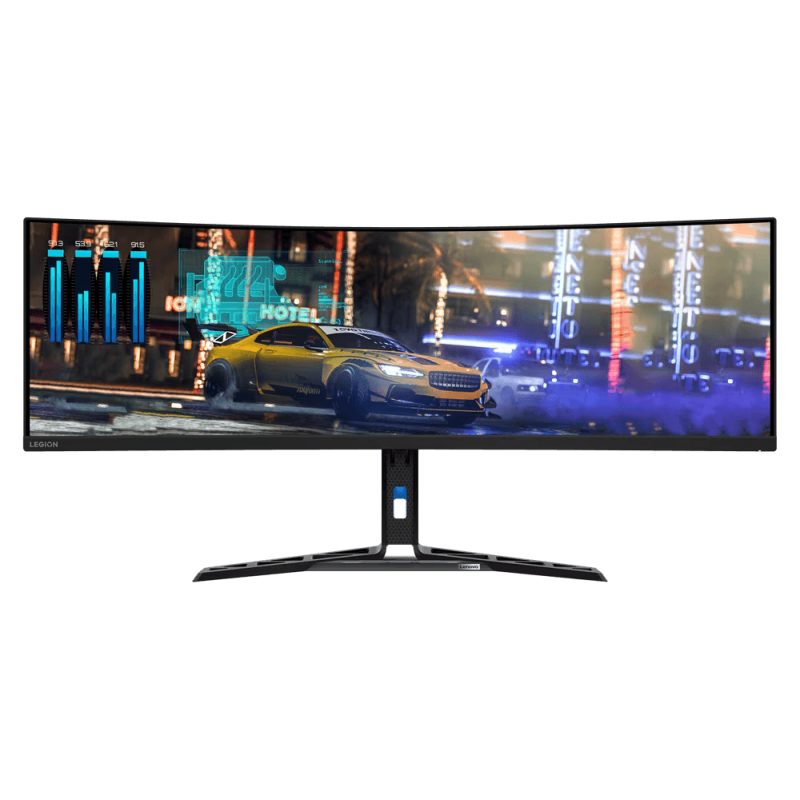 Monitor gaming 44.5 lenovo r45w-30 led va wled 5120x1440 165hz / 170hz (overclock) 32:9 anti-glare