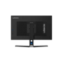 Monitor gaming 27-inch lenovo y27h-30 led panel type ips 2560x1440 165hz (dp/type-c) / 180hz (overclock