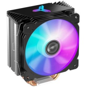 Cooler procesor jonsbo cr-1000 cpu rgb 120mm negru pwm 4pin viteza: 700-1800 rpm +/- 10%