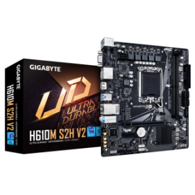 Placa de baza gigabyte h610m s2h v2 lga1700 2x ddr5 1x pcie x16 1x pcie