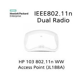 Wireless acces point hp aruba 103 instant 1 port gigabit wireless n 2 antene dual-band