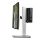 Dell micro aio stand – mfs22 color: silver panel mount: supports dell quick release monitor