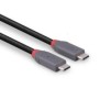 Cablu lindy 0.8m usb 4 type c 40gbps anthra line rezolutie maxima suportata 3840x2160@60hz 7680x4320@60hz
