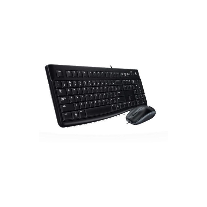 Kit logitech mk120 tastatura cu fir standard usb 2.0 mouse optic numar butoane/rotite scroll 3/1