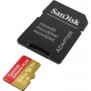 Micro secure digital card sandisk extreme plus 64gb clasa 10 r/w speed: up to 100mb/s/