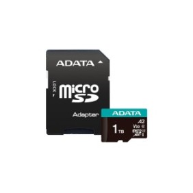Memory card microsdxc adata ausdx1tui3v30sa2-ra1 1tb class 10 u3 v30 a2 + adaptor sd