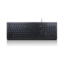 Lenovo essential wired keyboard (black) - us english 103p