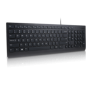 Lenovo essential wired keyboard (black) - us english 103p