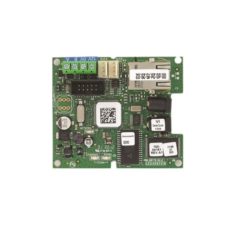 Honeywell galaxy dimension ip module supports isom protocol 1x rs-485 100base-t/ 10base-t communication speed 12-15