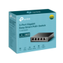 Switch tp-link tl-sg105mpe 5 porturi gigabit desktop easy smart poe 10gbps capacity porturi poe: 1-4