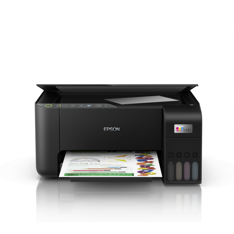 Multifunctional inkjet color epson ecotank ciss l3270 dimensiune a4 (printarecopiere scanare) printare borderless viteza 33ppm
