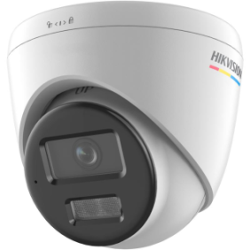 Camera de supraveghere ip turret 4mp colorvu hikvision ds-2cd1347g2h- liu(2.8mm) lentila fixa 2.8mm iluminare: color: