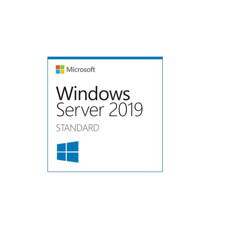 Licenta retail windows 2019 server standard 16 core english 10 clt dvd