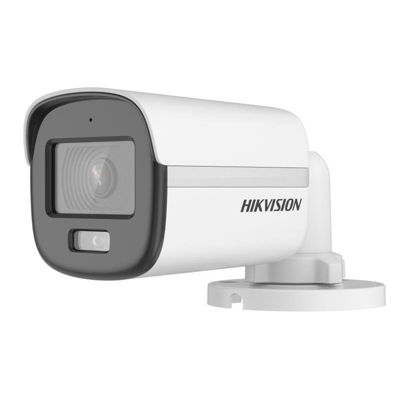 Camera de supraveghere bullet 3k colorvu hikvision ds-2ce10kf0t- fs(2.8mm) lentila fixa: 2.8mm iluminare: 0.001 lux