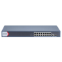 Switch 16 porturi poe gigabit hikvision ds-3e1518p-ei(v2) web management 16 × gigabit poe ports( poe