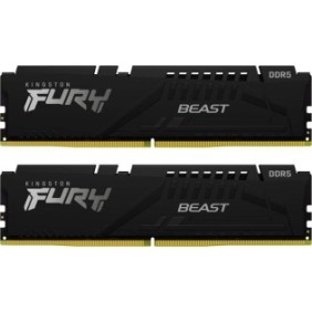 Memorie kingston 16gb ddr5 6000mhz cl30 dual channel kit fury beast