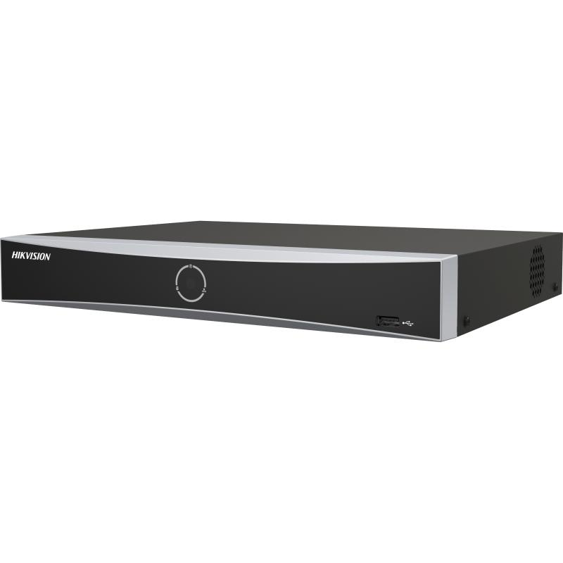 Nvr hikvision 4 canale ds-7604nxi-k1(d) 2-ch@12 mp or 4-ch@8 mp or 8- ch@4 mp or