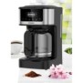 Cafetiera digitala heinner hcm-dd900bkss 900w 1.8l capacitate display digital cu control touch tarie cafea ajustabila