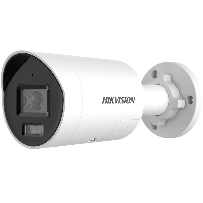 Camera de supraveghere ip bullet 8mp hikkvision ds-2cd2087g2h- liu/sl(2.8mm)(ef) lentila fixa: 2.8mm iluminare min.: color: