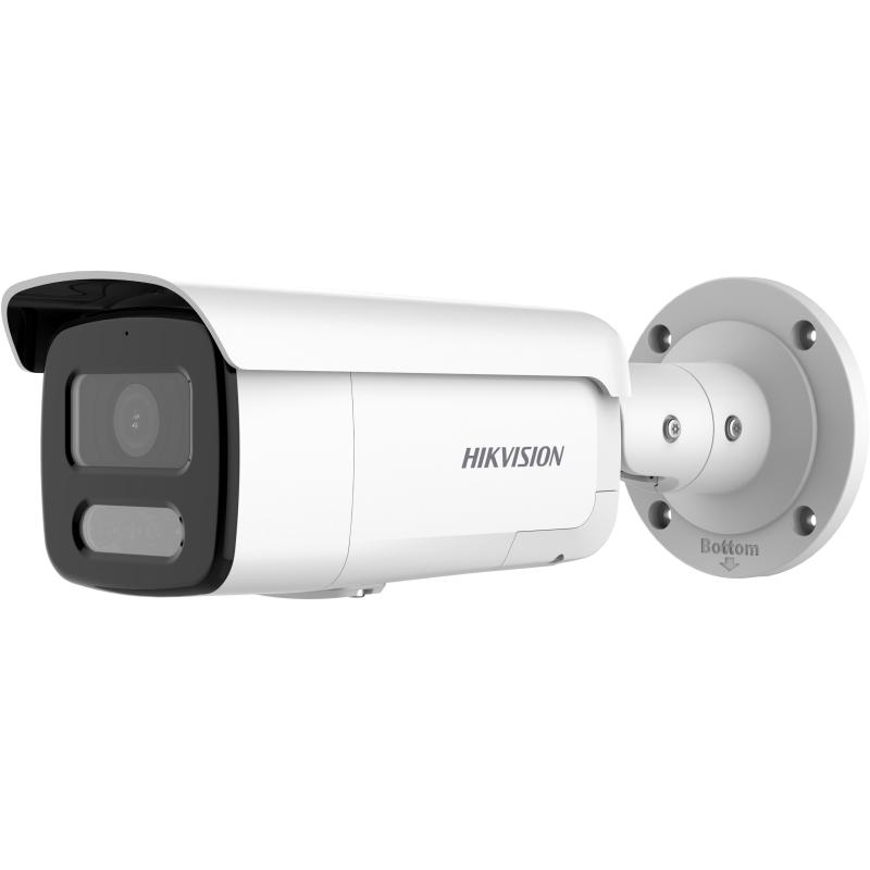 Camera de supraveghere ip bullet 4mp hikvision ds-2cd2t47g2h- lisu/sl(2.8mm)(ef) lentila fixa 2.8mm iluminare min: color: