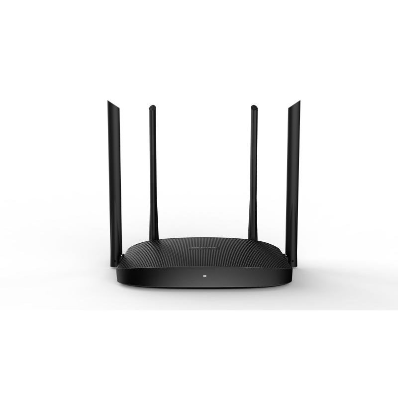 Router wireless hikvision ac1200 4 antene 5-dbi dual-band wireless standard: ieee 802.11/a/n/ac wave 2 @5ghz