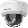 Camera de supraveghere ip dome 2mp smart hybrid light hikvision ds-2cd1123g2-liu(2.8mm) lentila fixa 2.8mm iluminare