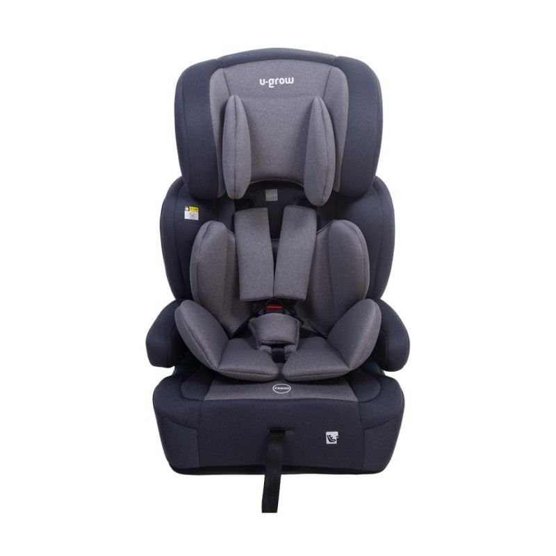 Scaun auto/inaltator 76-150cm(15m-12y) r129 isofix gri