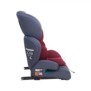 Scaun auto/inaltator 76-150cm(15m-12y) r129 isofix rosu