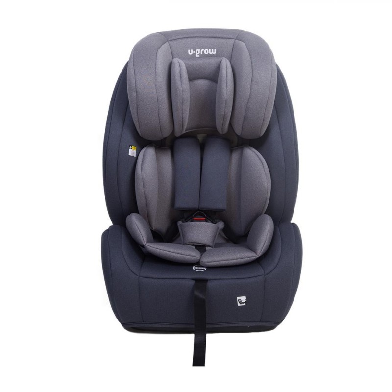 Scaun auto 76-150cm(15m-12y) r129 isofix si top tether gri