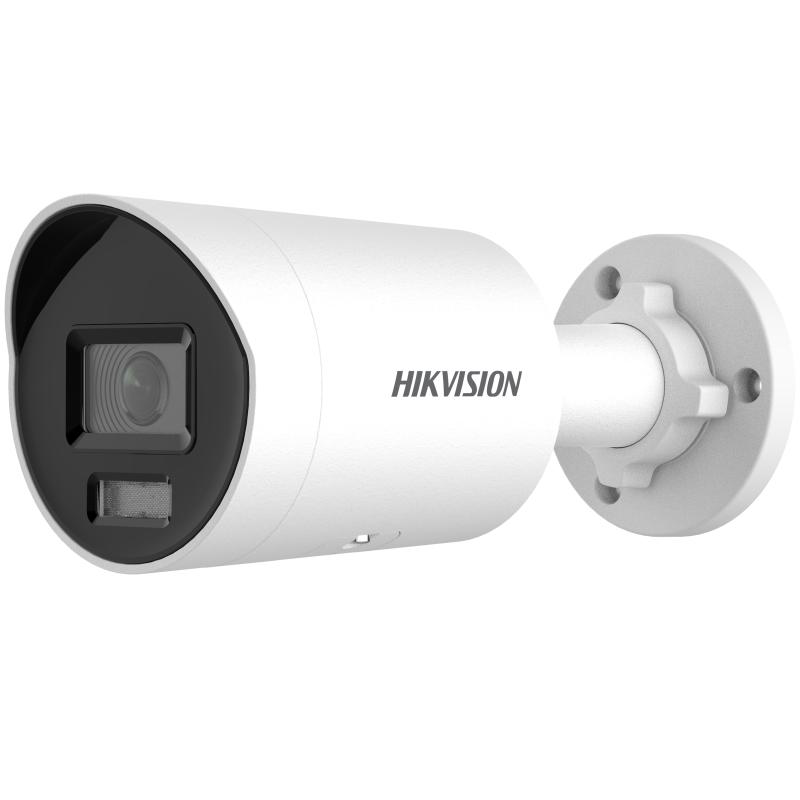 Camera de supraveghere ip bullet 4mp hikvision ds-2cd2046g2h-iu(4mm) (ef) lentila fixa: 4mm iluminare min.: color: