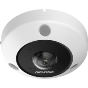 Camer de supraveghere ip fisheye 6mp hikvision ds-2cd6365g1-ivs(1.16mm) senzor: 1/1.8 progressive scan cmos lentila fixa