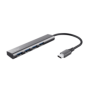 Hub usb trust halyx usb-c la 4 x usb-a 3.2 gen 1 dimensiune cablu 10cm