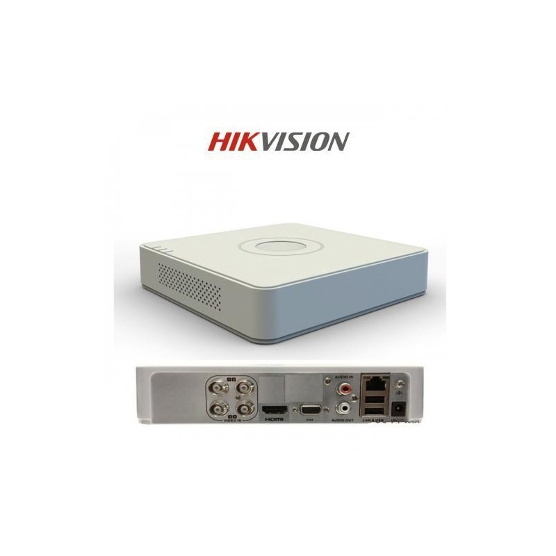 Dvr hikvision ds-7104hghi-f1 4-ch bnc interface (1.0vp-p 75 Ω) 720p g.711u -ch rca (2.0 vp-p