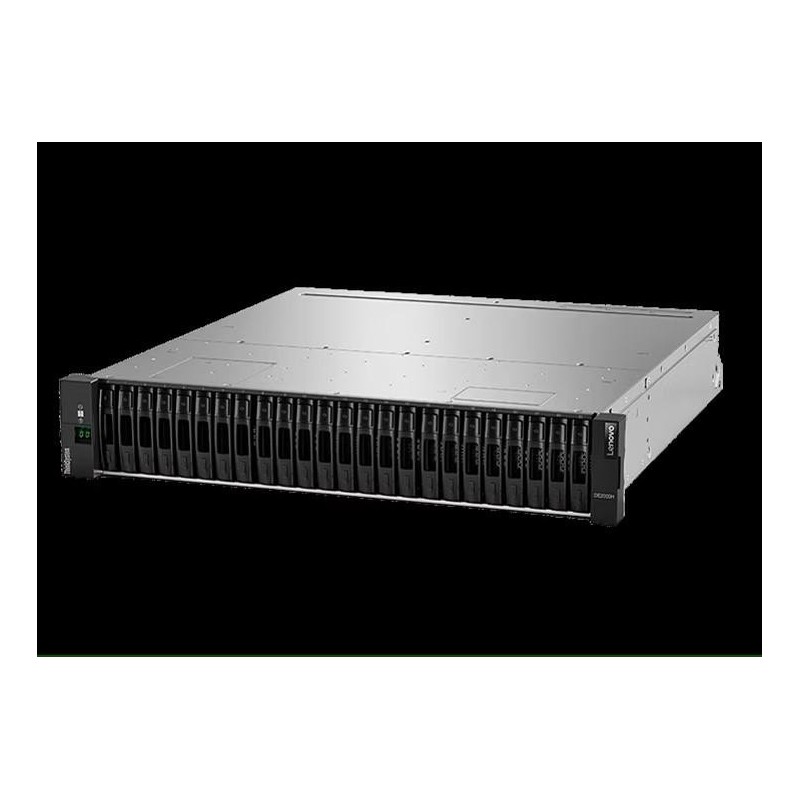 Lenovo thinksystem de2000h (16gb cache) hicless hybrid flash array 2u24 sff v2 2x lenovo thinksystem