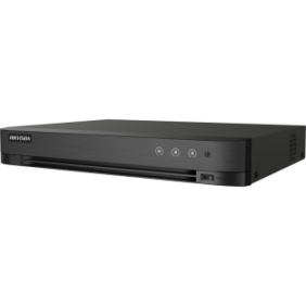 Dvr hikvision 8 canale ids-7208hqhi-m1/xt turbo hd h.265 pro+/h.265 pro/h.265/h.264+/h.264 video compression bnc interface (1.0