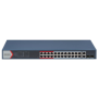 Switch 24 porturi hikvision ds-3e1326p-ei(b) l2 smart managed 24 × 10/100 mbps poe rj45 ports