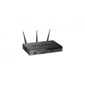 Router d-link dsr-1000ac 2xwan gigabit 3xlan gigabit 130mbps firewall 70mbps vpn 70 vpn tunnels