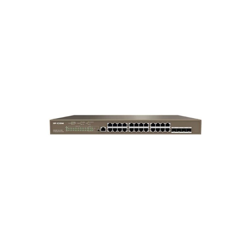 Ip-com switch g5328p-24-410w 24-port gigabit ethernet managed l3 poe switch standard and protocol: ieee802.3ieee802.3uieee802.3a