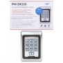 Tastatura control acces pni dk220 stand alone exterior si interior ip65 cu 2 relee culoare: