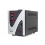 Stabilizator de tensiune silvercloud 2000va 1200w 9.1a capacitate: 1200w/2000va curent:  9.1a iesire:2 x priza schuko