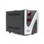 Stabilizator de tensiune silvercloud 2000va 1200w 9.1a capacitate: 1200w/2000va curent:  9.1a iesire:2 x priza schuko